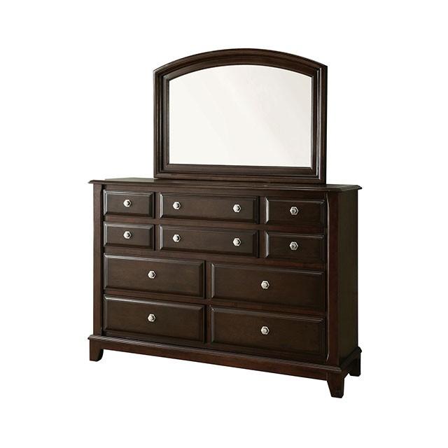 Litchville Brown Cherry Mirror - My Sweet Home Furniture (Queens, NY)