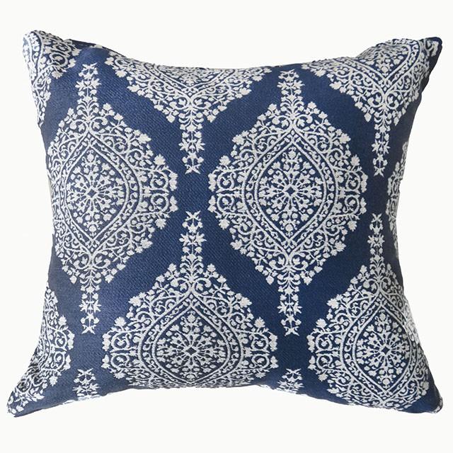 Ida Blue 22" X 22" Pillow, Blue (2/CTN) - My Sweet Home Furniture (Queens, NY)