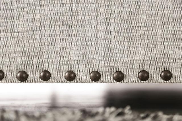 PICOTEE Sofa, Light Gray/Black - My Sweet Home Furniture (Queens, NY)