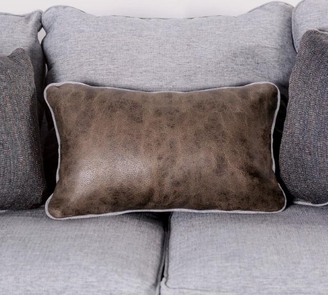 SKYLINE Sofa, Light Gray/Brown - My Sweet Home Furniture (Queens, NY)