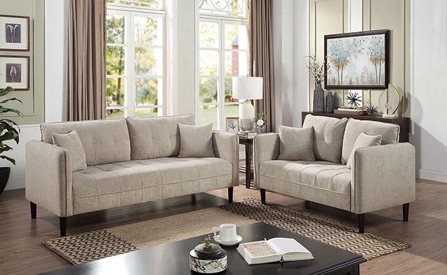 LYNDA Chair, Light Gray - My Sweet Home Furniture (Queens, NY)