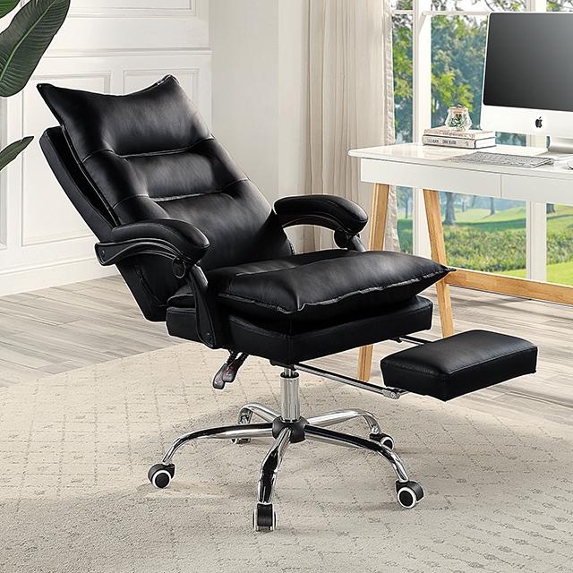PERCE Office Chair, Black - My Sweet Home Furniture (Queens, NY)