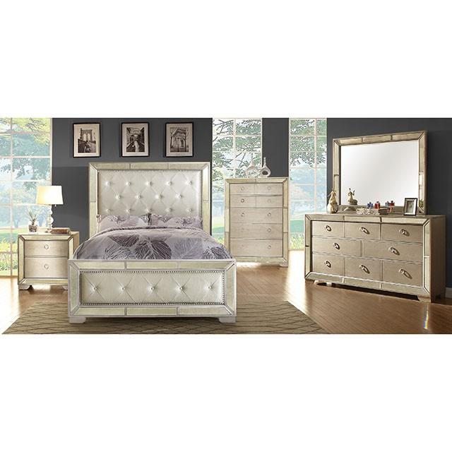 LORAINE E.King Bed - My Sweet Home Furniture (Queens, NY)
