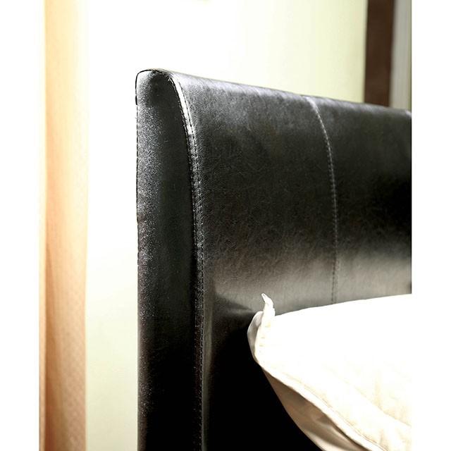 VILLA PARK Espresso E.King Bed - My Sweet Home Furniture (Queens, NY)