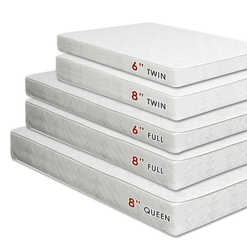 Daisy White 6" Bunkie Board Combo Mattress - Twin XL - My Sweet Home Furniture (Queens, NY)