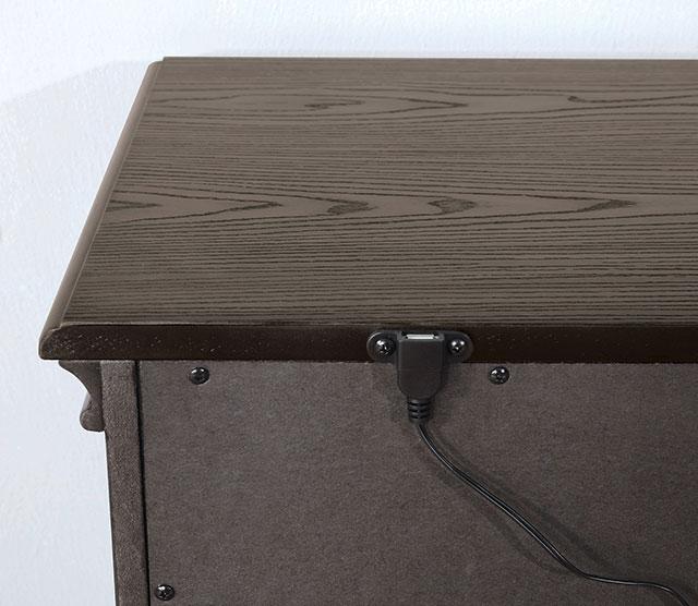 PAMPHILOS Queen Bed, Gray - My Sweet Home Furniture (Queens, NY)
