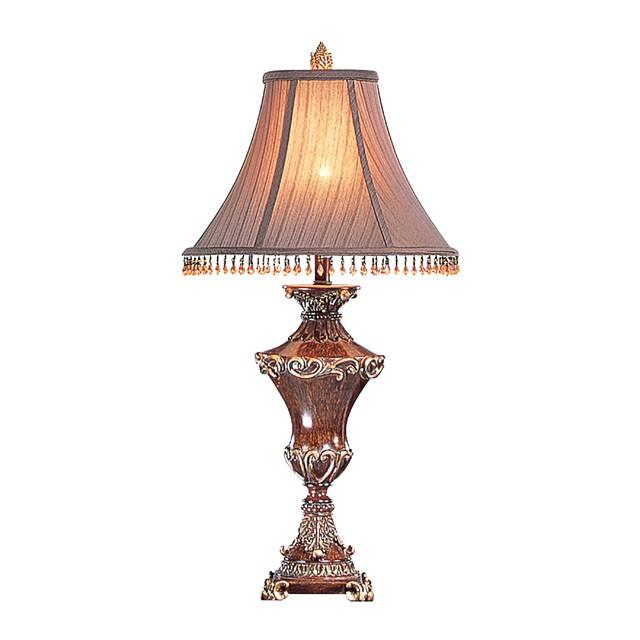 Selma Beige/Gold Table Lamp (2/CTN) - My Sweet Home Furniture (Queens, NY)