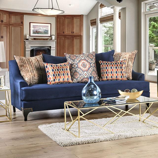 Sisseton Navy Sofa - My Sweet Home Furniture (Queens, NY)