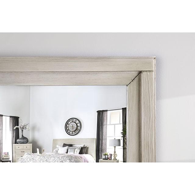 Tywyn Antique White Mirror - My Sweet Home Furniture (Queens, NY)