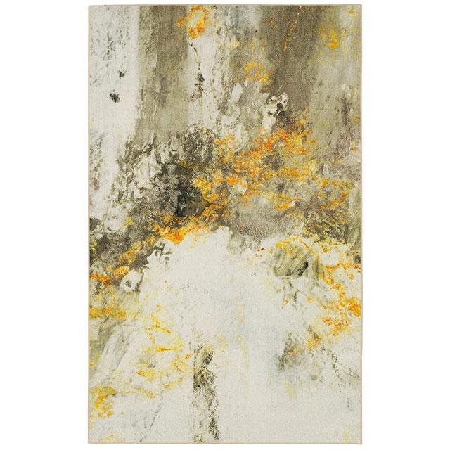 HOLLIE 8' X 10', Area Rug, Gold/Gray - My Sweet Home Furniture (Queens, NY)