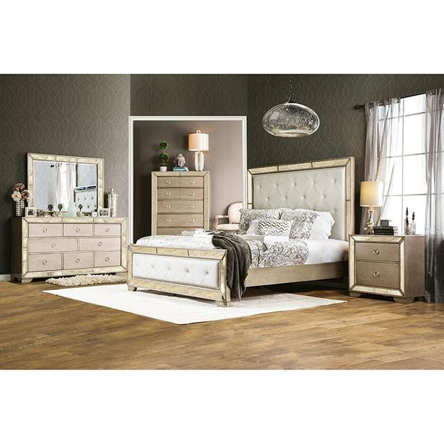 LORAINE E.King Bed - My Sweet Home Furniture (Queens, NY)