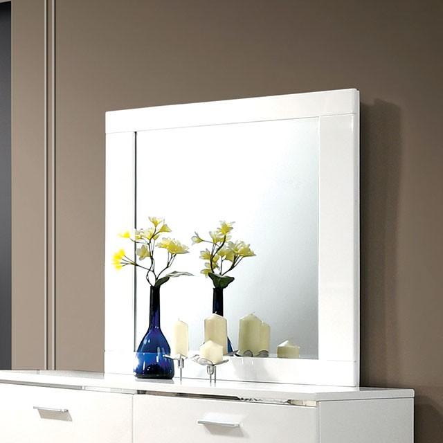 Malte White Mirror - My Sweet Home Furniture (Queens, NY)