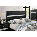 CHRISSY E.King, Full, & Queen Bed White, Grey, & Black