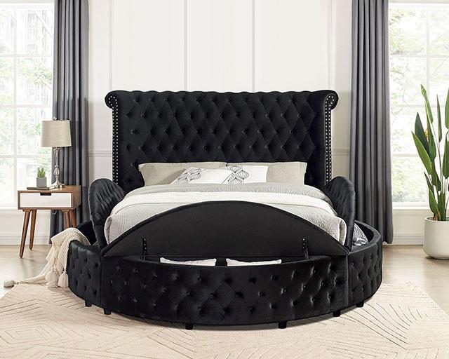 Delilah Bed Black - My Sweet Home Furniture (Queens, NY)