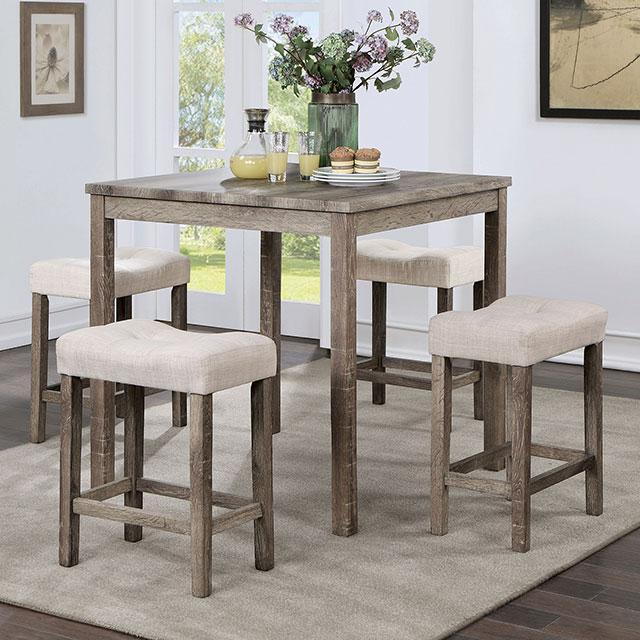 Torrean 5 Pc. Counter Ht. Set - My Sweet Home Furniture (Queens, NY)
