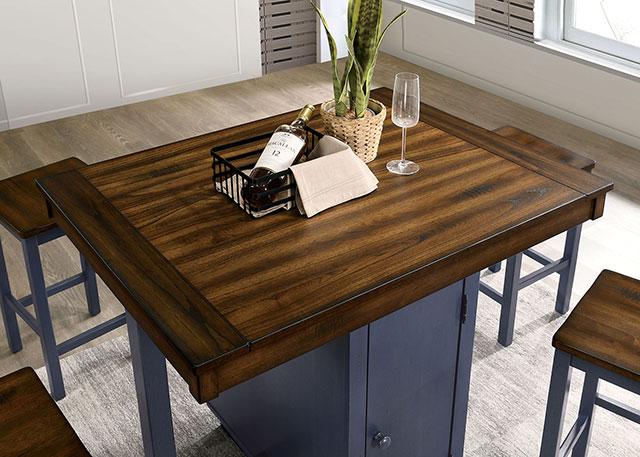 Azurine 5 Pc. Counter Ht. Set - My Sweet Home Furniture (Queens, NY)