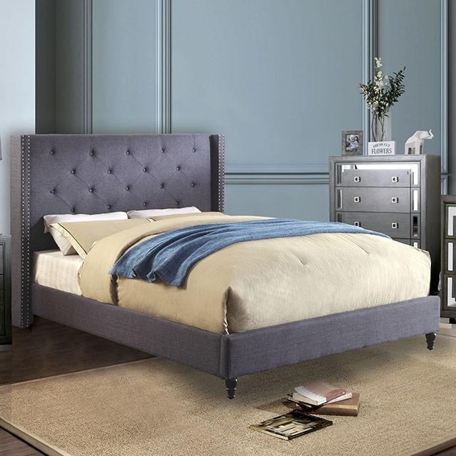 Anabelle Bed Blue & Gray - My Sweet Home Furniture (Queens, NY)