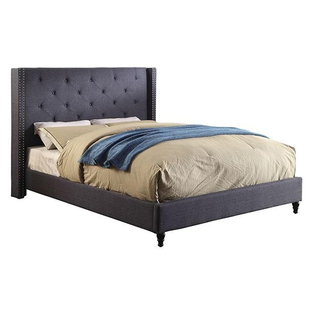 Anabelle Bed Blue & Gray - My Sweet Home Furniture (Queens, NY)