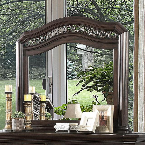 Calliope Espresso Mirror - My Sweet Home Furniture (Queens, NY)