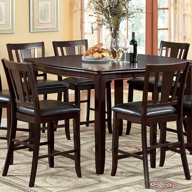 Edgewood II Espresso Counter Ht. Chair (2/CTN) - My Sweet Home Furniture (Queens, NY)