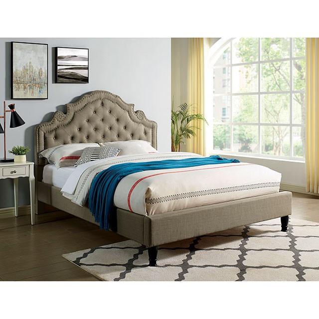 Aubree Cal.King & E.King Bed - My Sweet Home Furniture (Queens, NY)