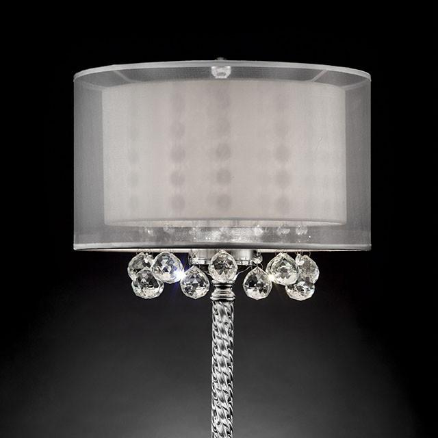 30"H Table Lamp, Hanging Crystal - My Sweet Home Furniture (Queens, NY)
