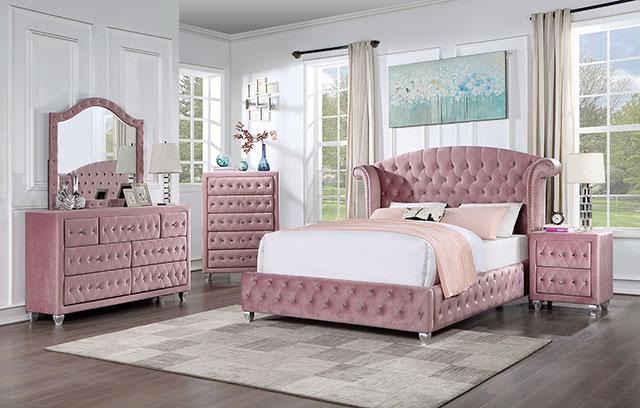 ZOHAR Dresser, Pink - My Sweet Home Furniture (Queens, NY)