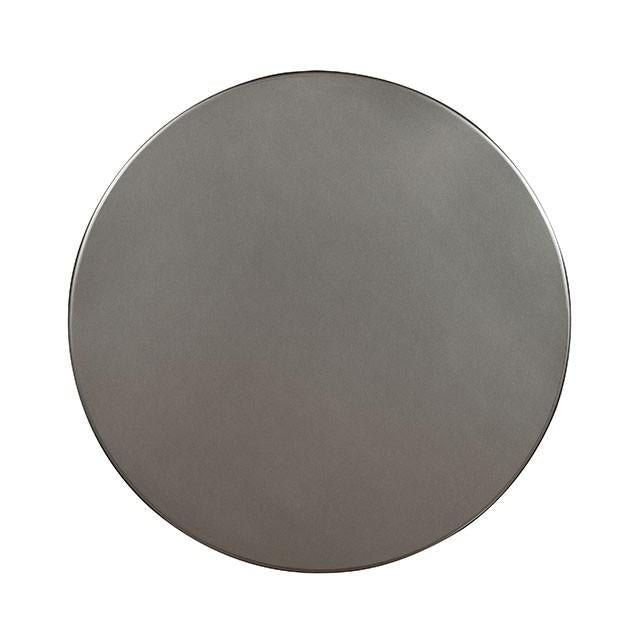 Amina Champagne Round Table - My Sweet Home Furniture (Queens, NY)