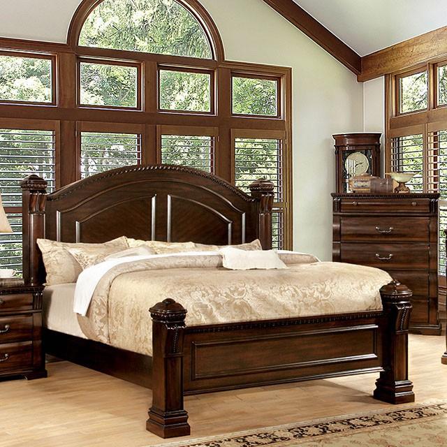 BURLEIGH Cherry Cal.King, E.King & Queen Bed - My Sweet Home Furniture (Queens, NY)