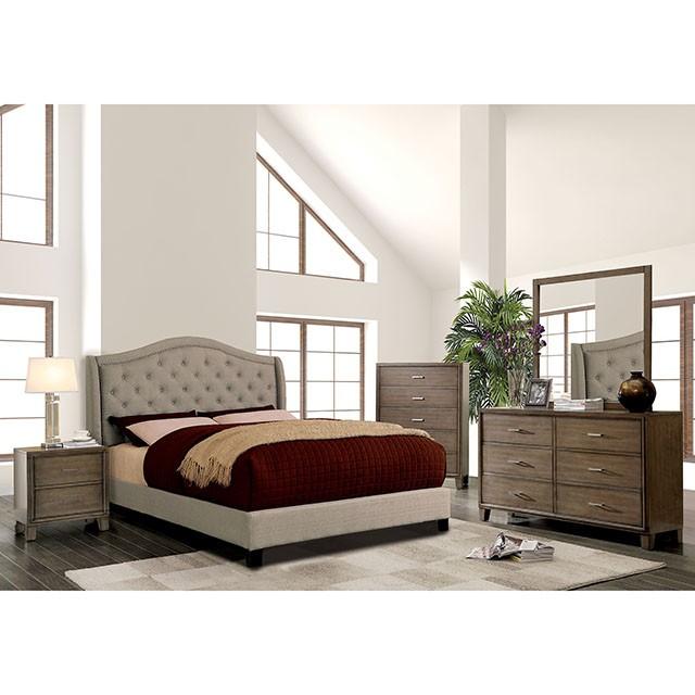 Carly Bed Grey & Brown - My Sweet Home Furniture (Queens, NY)