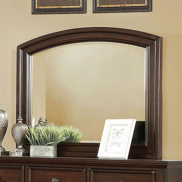 Castor Brown Cherry Mirror - My Sweet Home Furniture (Queens, NY)