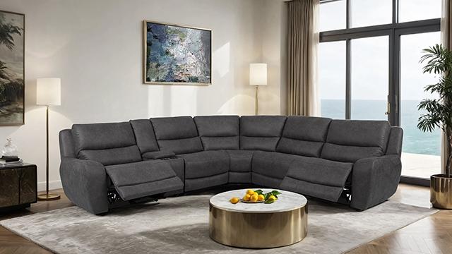 Demetrius Power Sectional - My Sweet Home Furniture (Queens, NY)