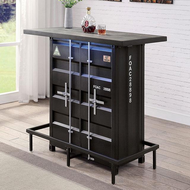 Dicarda 3 Pc Bar Table Set - My Sweet Home Furniture (Queens, NY)