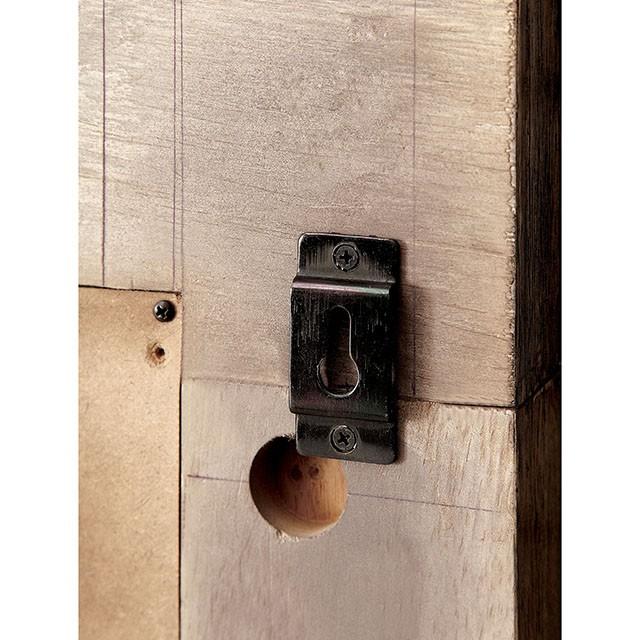 AVEIRO Rustic Natural Tone Mirror - My Sweet Home Furniture (Queens, NY)