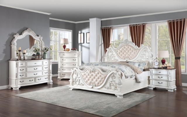 ESPARANZA Dresser, Pearl White - My Sweet Home Furniture (Queens, NY)