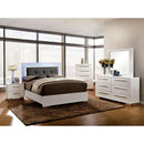 CLEMENTINE Glossy White Chest - My Sweet Home Furniture (Queens, NY)
