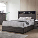 Conwy Gray Cal.King, E,King, & Queen Bed