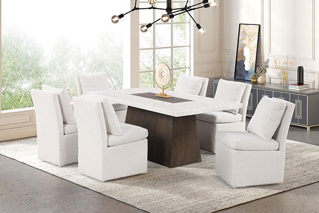Grasten 7 Pc Dining Table Set - My Sweet Home Furniture (Queens, NY)