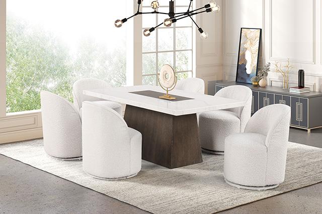 Grasten 7 Pc Dining Table Set - My Sweet Home Furniture (Queens, NY)