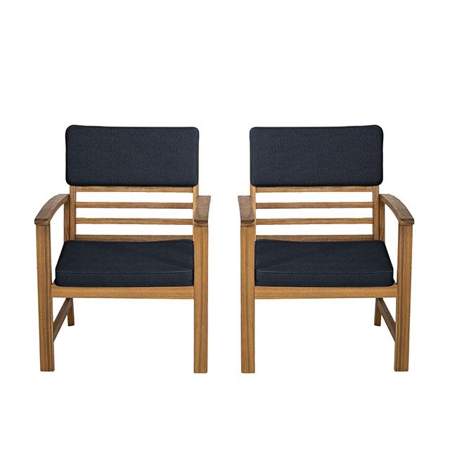 Hana 4 Pc. Patio Set Blue - My Sweet Home Furniture (Queens, NY)