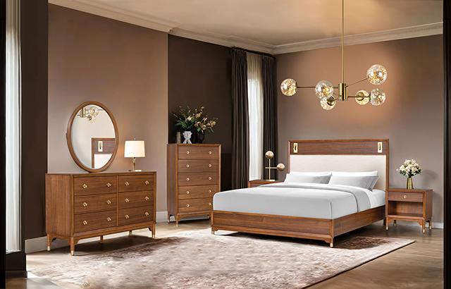 Hepburne E.King & Queen Bed With Storage & Without Storage - My Sweet Home Furniture (Queens, NY)