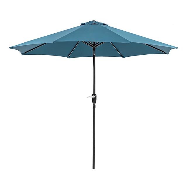 Soli 9' Outdoor Umbrella w/ Auto Tilt + 21" Round Base image