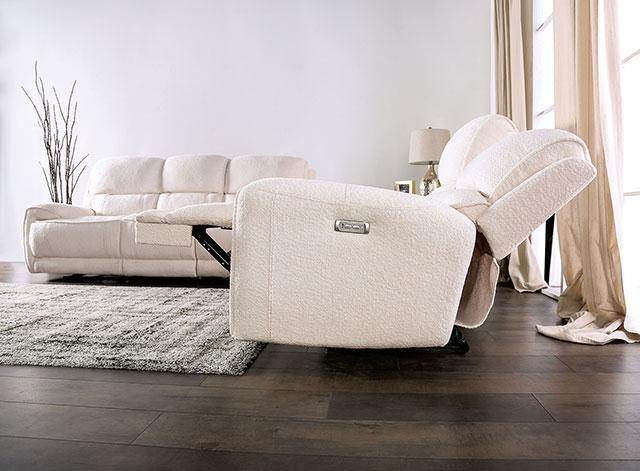 MORCOTE Power Sofa, Beige - My Sweet Home Furniture (Queens, NY)