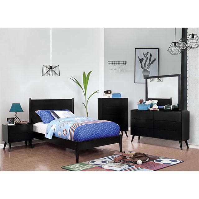 LENNART II Black Full Bed - My Sweet Home Furniture (Queens, NY)