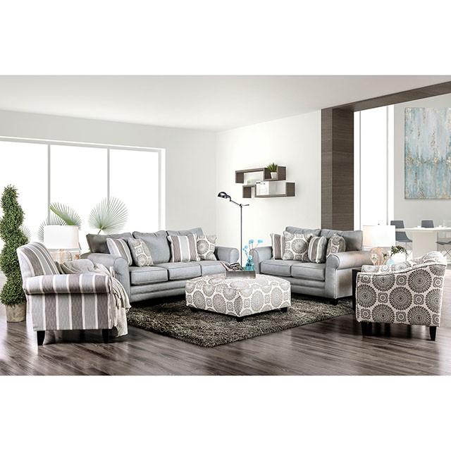 Misty Blue Gray Sofa - My Sweet Home Furniture (Queens, NY)