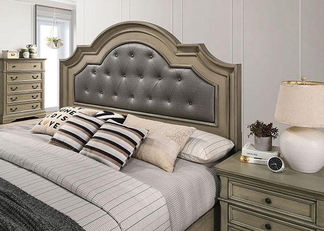 LASTHENIA E.King Bed - My Sweet Home Furniture (Queens, NY)