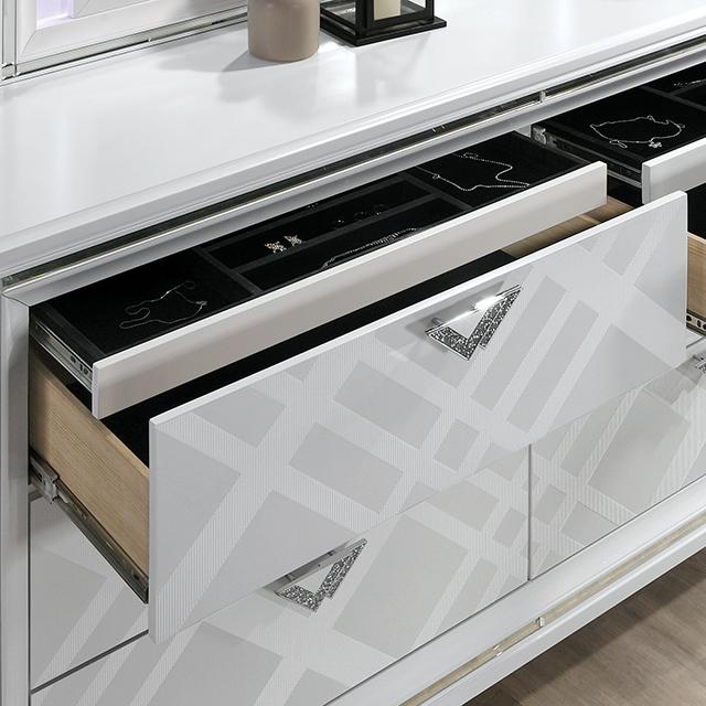 EMMELINE Dresser, White - My Sweet Home Furniture (Queens, NY)