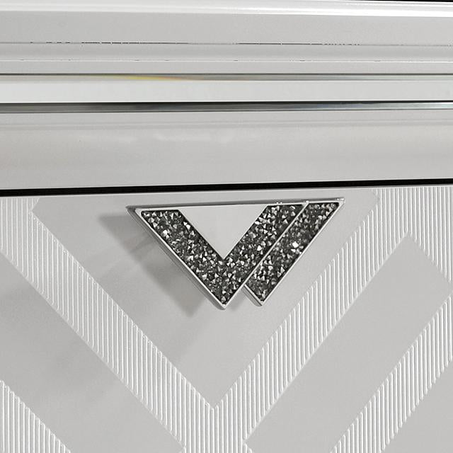 EMMELINE Chest, White - My Sweet Home Furniture (Queens, NY)