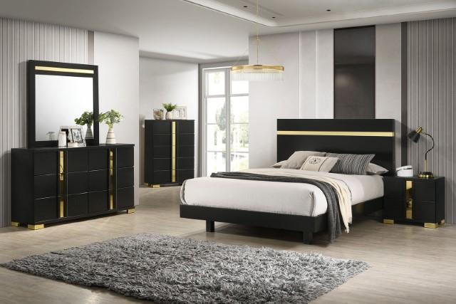 Lillestrom Bed Black - My Sweet Home Furniture (Queens, NY)