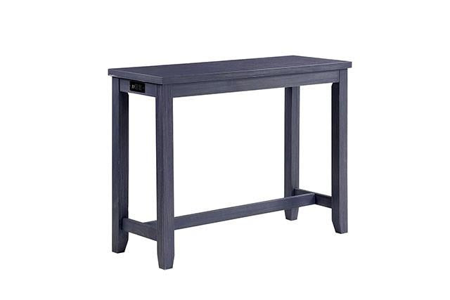 Caerleon 3 & 4 Piece Counter Ht. Set Gray & Blue - My Sweet Home Furniture (Queens, NY)